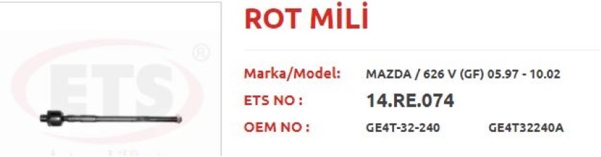 ROTMİLİ 626 98-01