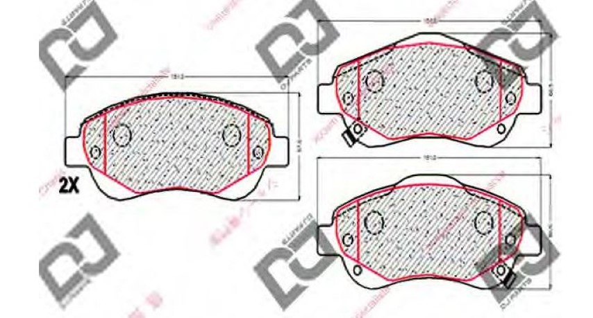 ÖN BALATA CRV 07-12 R20 BENZ. 4x2 13-