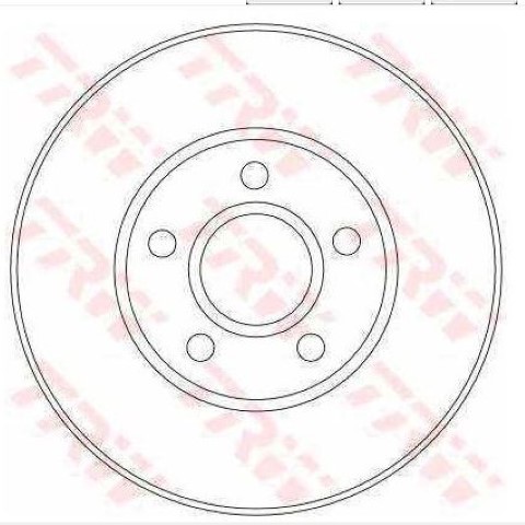 ÖN DİSK AYNA CONNECT  TRWDF4277 278MM