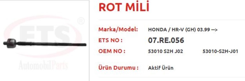 ROTMİLİ HRV 00-