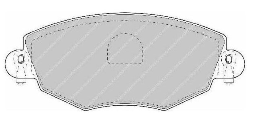 ÖN BALATA MONDEO BOSCH 01-08 TB2819 FEREDO