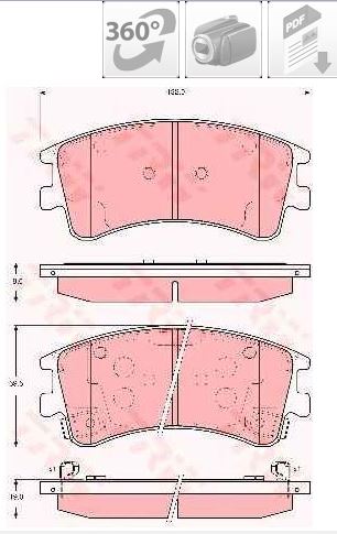 ÖN BALATA MAZDA 6 02-06 2.0 136HP 