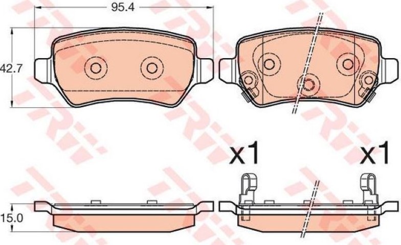 ARKA BALATA CEED-İ30- 2012- TRW