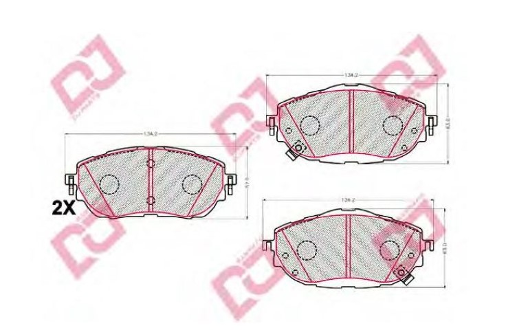 ÖN BALATA COROLLA 13-15 AURİS 13-15 COROLLA 17-19