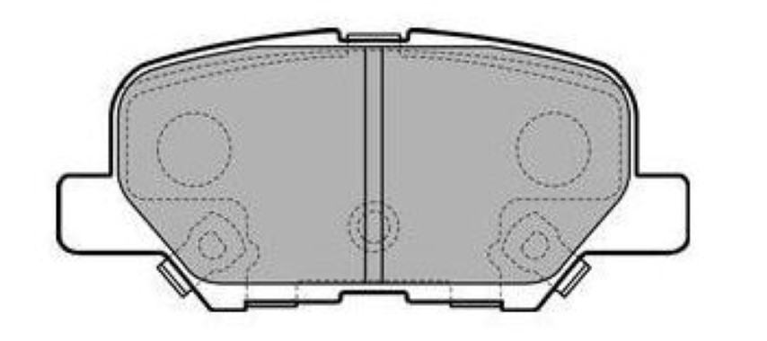 ARKA BALATA ASX 2012-OUTLANDER 2012-MAZDA6 2013-