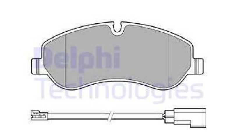 ÖN BALATA CUSTOM FİŞLİ DELPHİ