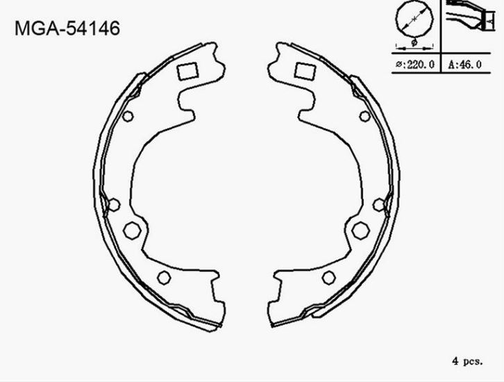 ARKA BALATA H100 KAMY. 97-04