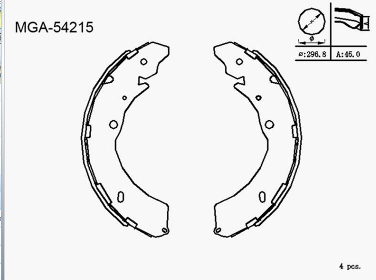 ARKA BALATA D-MAX 4*4 02-12-D MAX 4X2 07-12