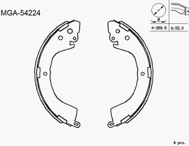 ARKA BALATA L200 00-05 4*4