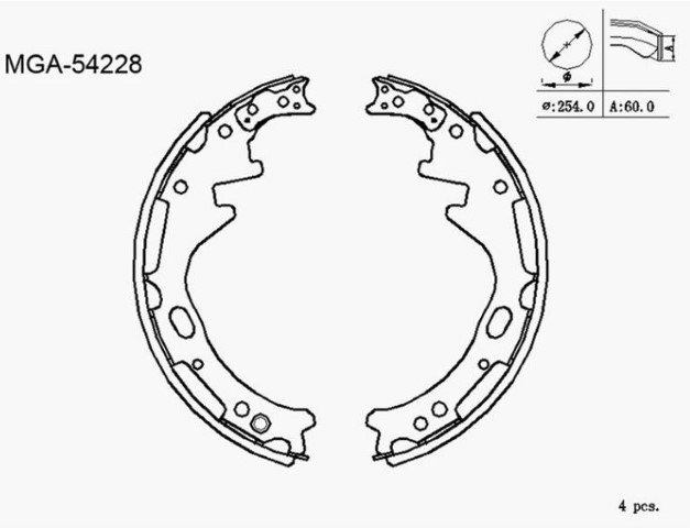 ARKA BALATA D21- 4X4 86-98