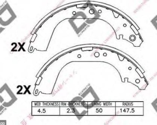 ARKA BALATA HİLÜX LN105 LN106 90-97 4X4